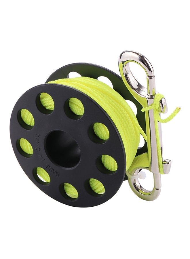 Diving Finger Reel 30meter Green/Black