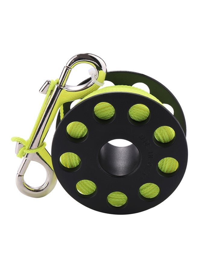 Diving Finger Reel 30meter Green/Black