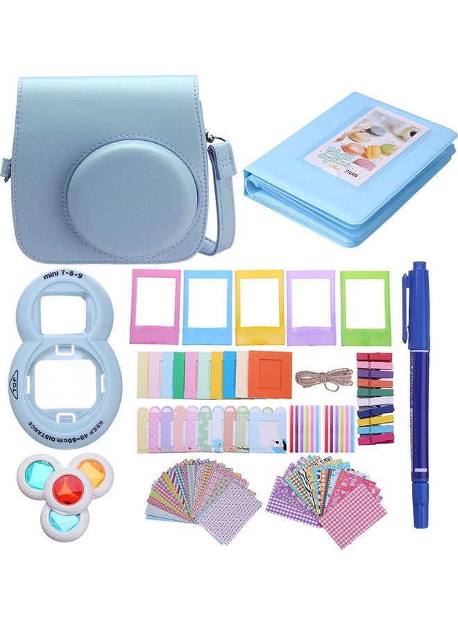 12 In 1 Camera Case Album Lens Accessories Set Multicolour