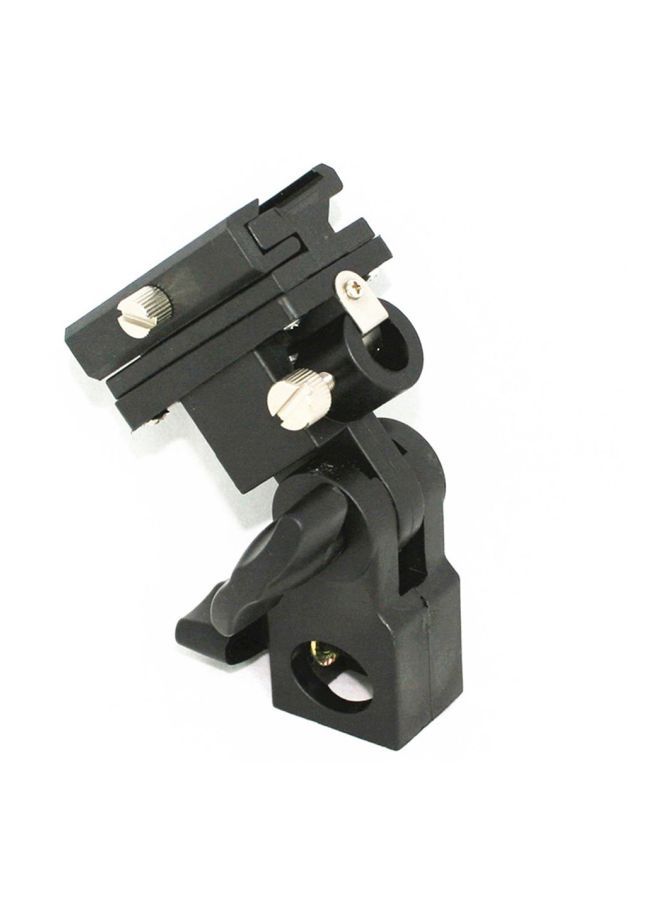 Umbrella Holder Flash Bracket For Studio Light Black