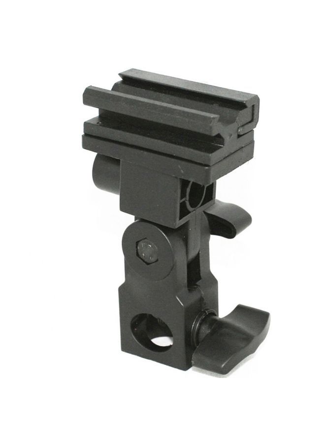 Umbrella Holder Flash Bracket For Studio Light Black