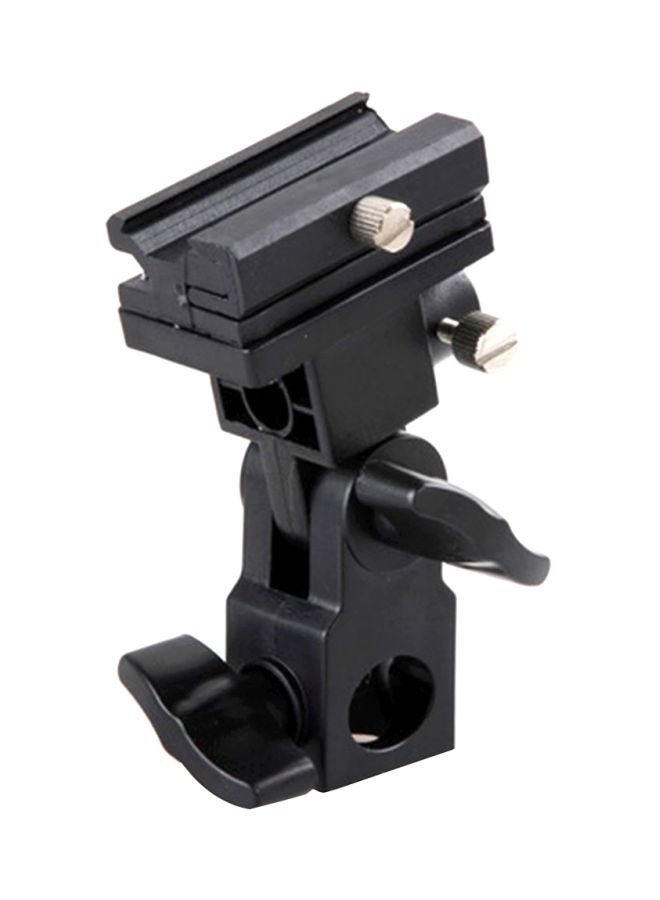 Umbrella Holder Flash Bracket For Studio Light Black