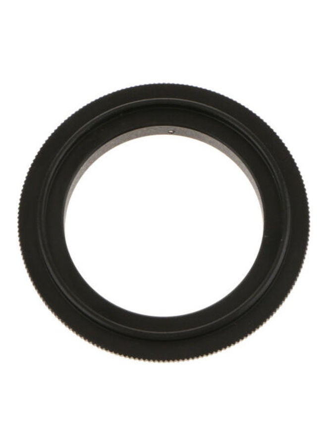 Metal Macro Reverse Lens Adapter Ring Black/Red