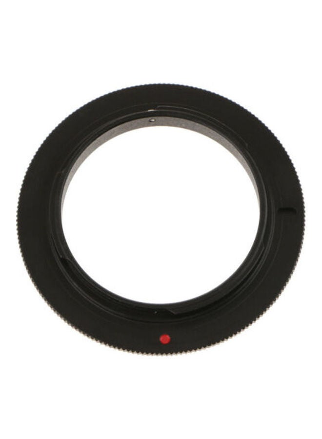 Metal Macro Reverse Lens Adapter Ring Black/Red