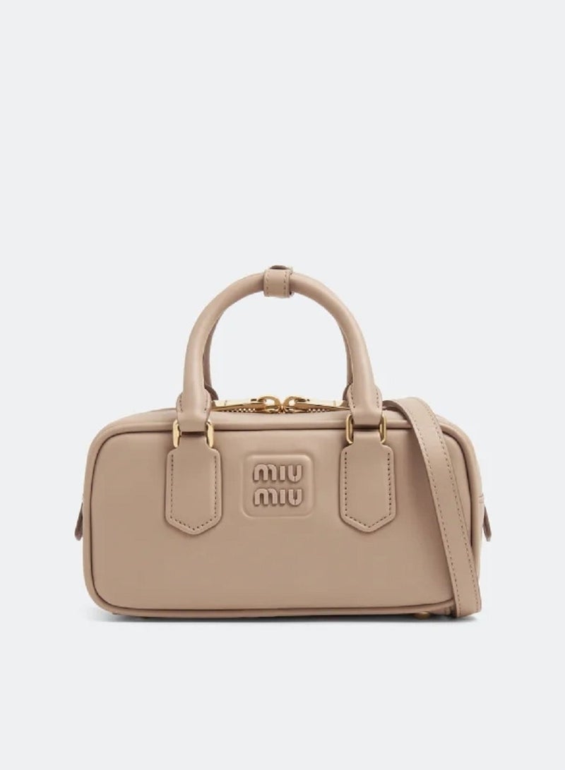 miu Arcadie leather bag