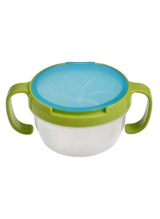 Double-Handle Snack Container With Lid