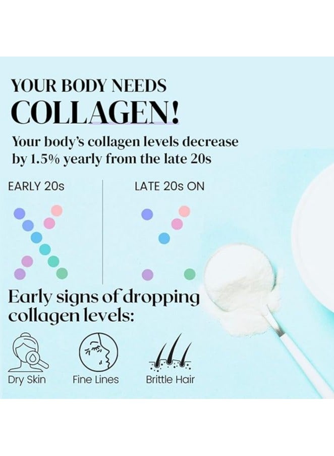 Pure Korean Marine Collagen Supplements For Women And Men Unflavored - 6 Sachets