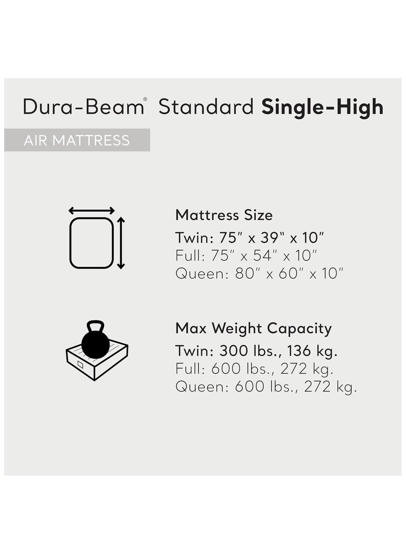 Dura-Beam Standard Single-High Air Mattress Series