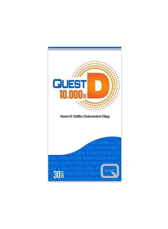 QUEST D 10000 IU TAB 30S