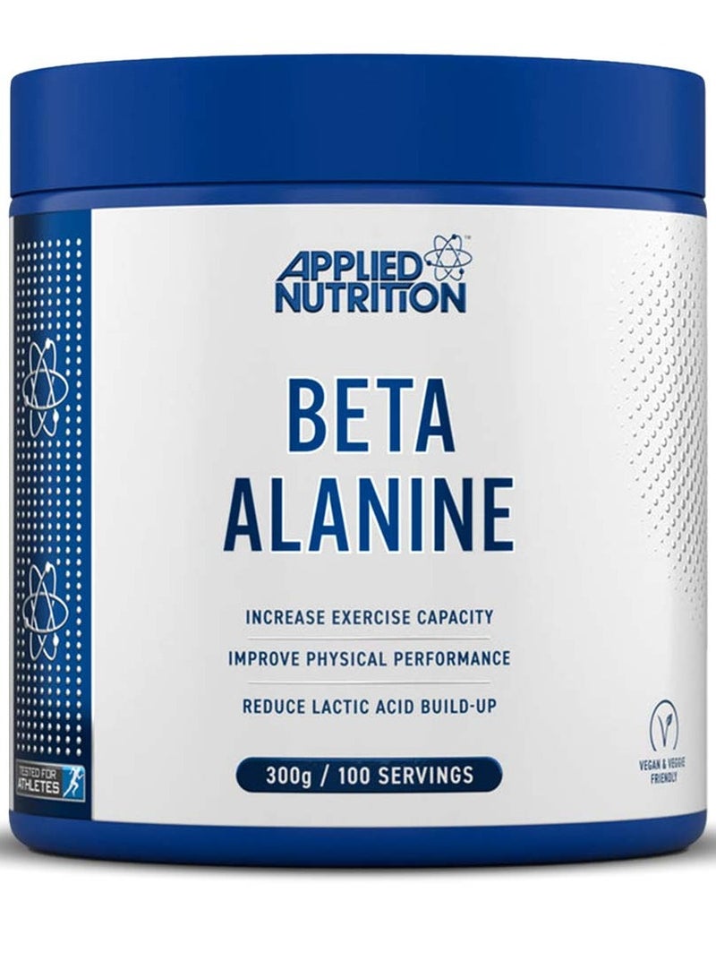 Applied Nutrition, Beta Alanine, Increased Exercise Capacity, 300g, 100 Servings