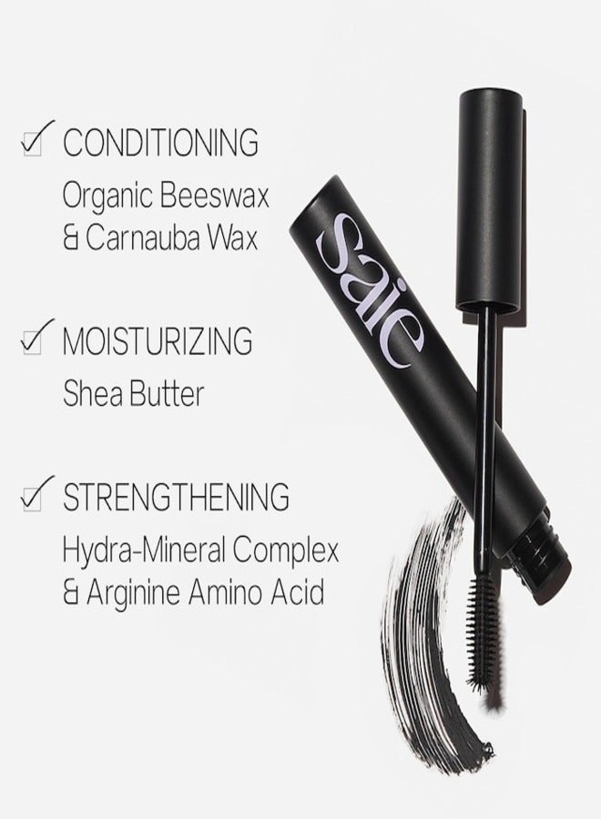 SAIE Mascara 101 - Lengthening & Lifting Mascara , Brown 10g