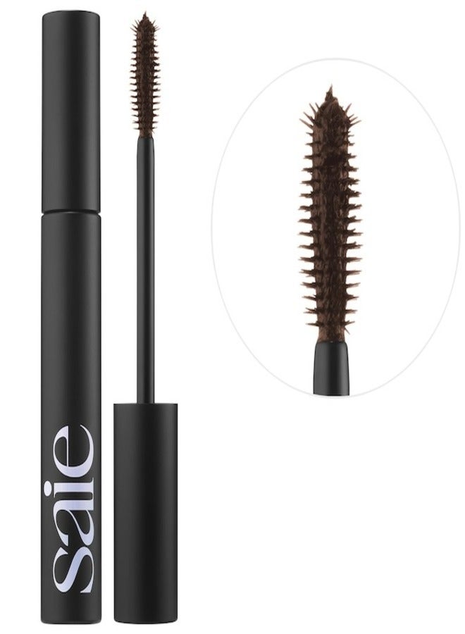 SAIE Mascara 101 - Lengthening & Lifting Mascara , Brown 10g