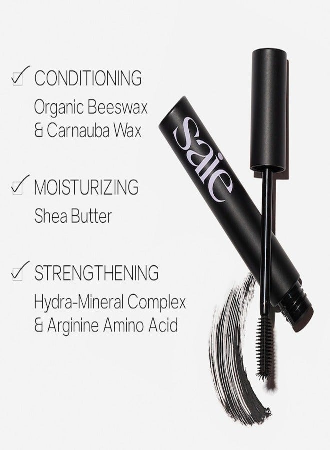 SAIE Mascara 101 - Lengthening & Lifting Mascara , Black Mini 5g