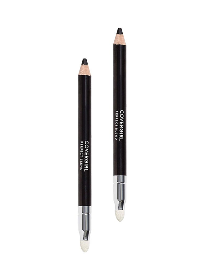 Perfect Blend Eyeliner Pencil 2 Count Black