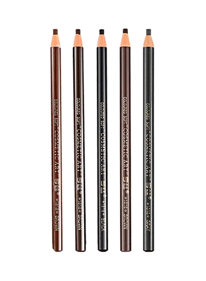 5-Colour Eyebrow Pencil Multicolour