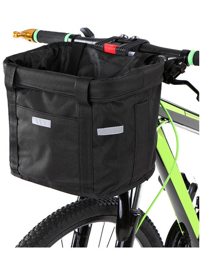 Bicycle Removable Waterproof Handlebar Basket