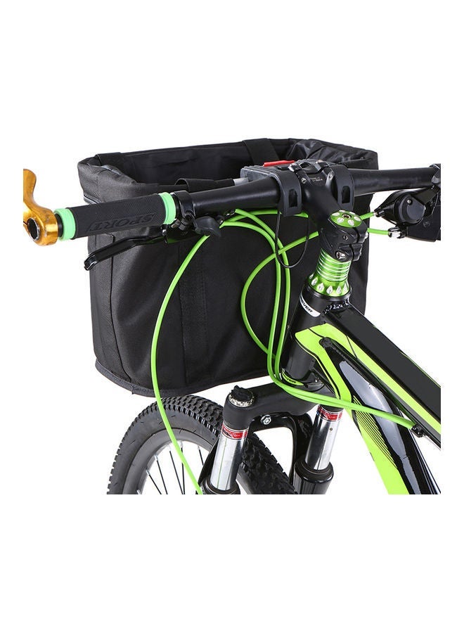 Bicycle Removable Waterproof Handlebar Basket