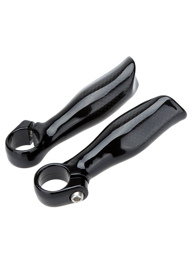 2pcs Cycling Mountain Bike Bicycle MTB Full Carbon Fiber Handlebar Bar End Security Grip 22.2mm 13*3*10cm