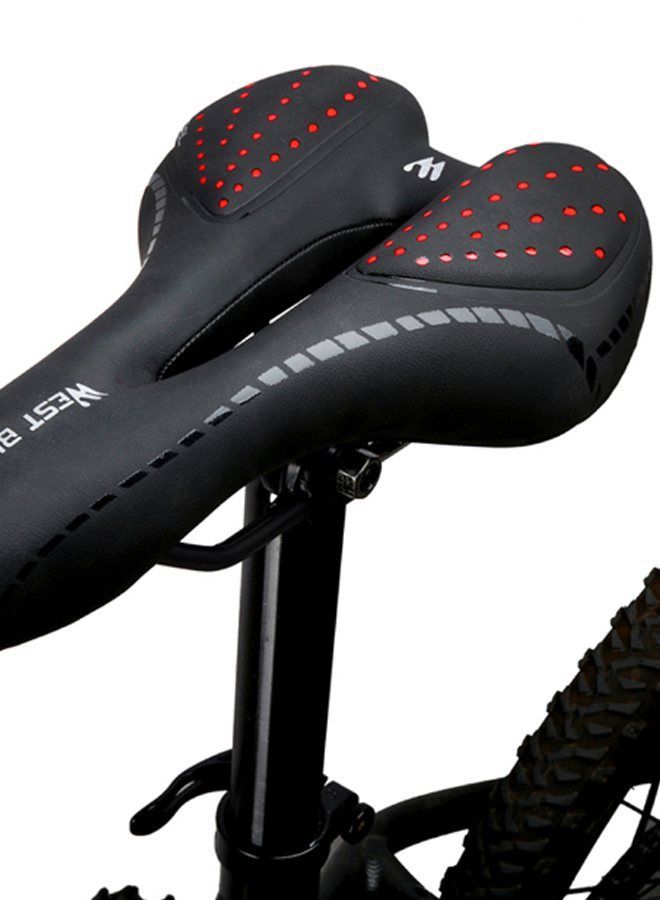 Breathable Bicycle Saddle 28x9x17cm