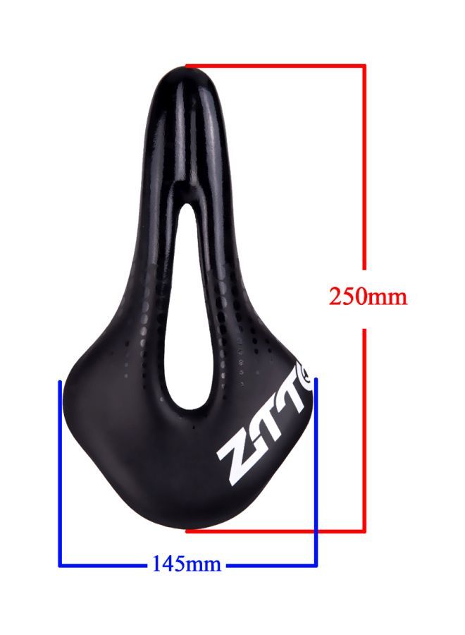 PU Bicycle Saddle 9.8x5.7inch