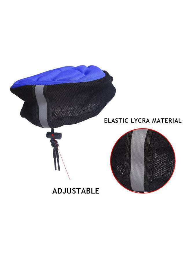 Bike 3D Saddle Seat Cover (Blue) 28 x 2 17cm