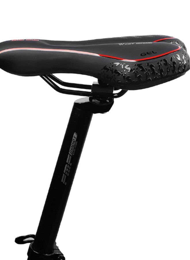 PU Leather Waterproof Saddle Bike Seat 28x9x16cm