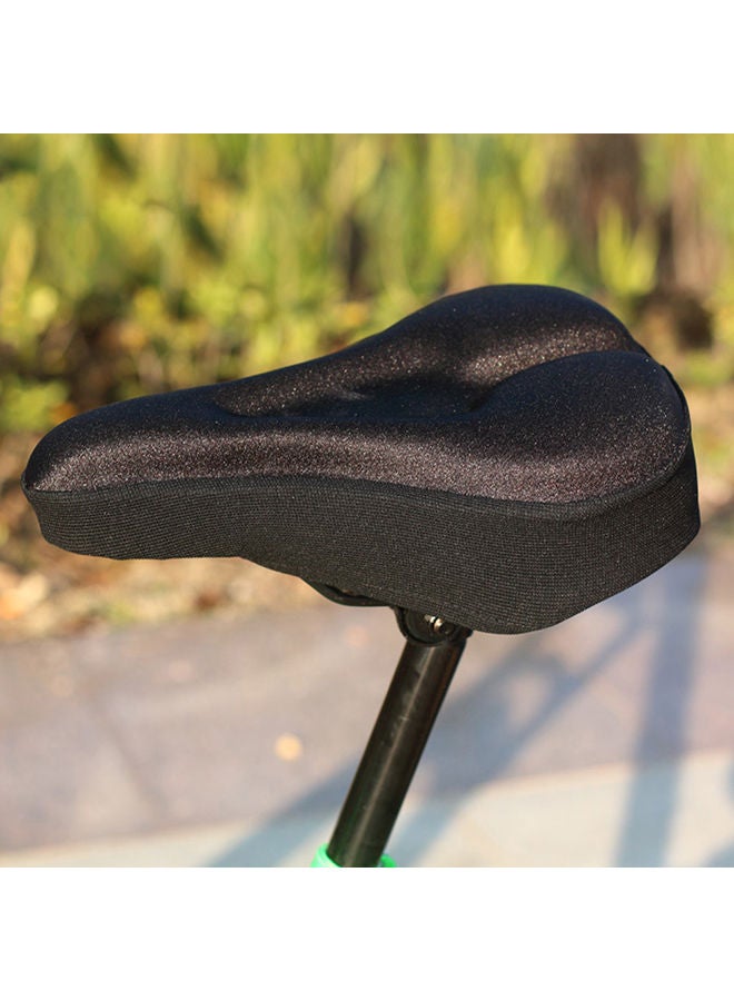 Cycling Bicycle Mountain Road Bike Seat Saddle Thicken Soft Cushion Pad Cover 28.5x19.5x4cm