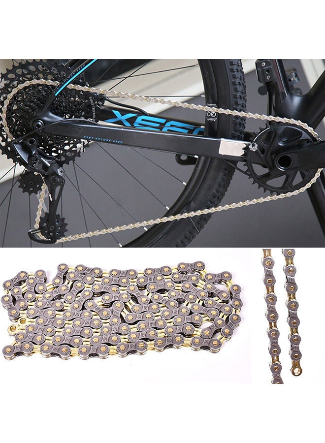 Speed Semi-hollow Bicycle Chain for Mountain Bike Cycling Parts 24.25x9.5x3cm