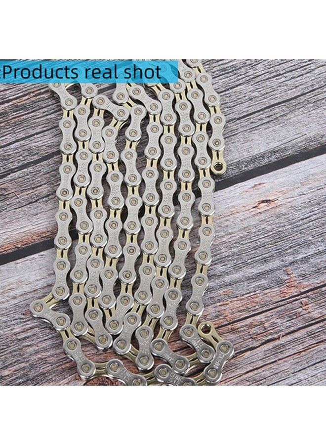 Speed Semi-hollow Bicycle Chain for Mountain Bike Cycling Parts 24.25x9.5x3cm