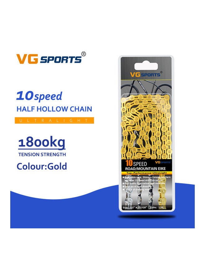 VG Sports Road Mountain Bike Parts Bicycle Chain 8/9/10/11 Speed MTB Chains 0.29kg