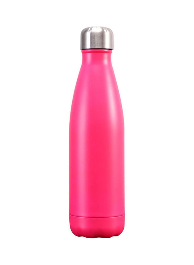 500ML Stainless Steel Vacuum Insulated Water Bottle Cola Shape Keep 12 Hours Cold & Hot Reusable Metal Leak-Proof Sports Flask 28*8*9cm