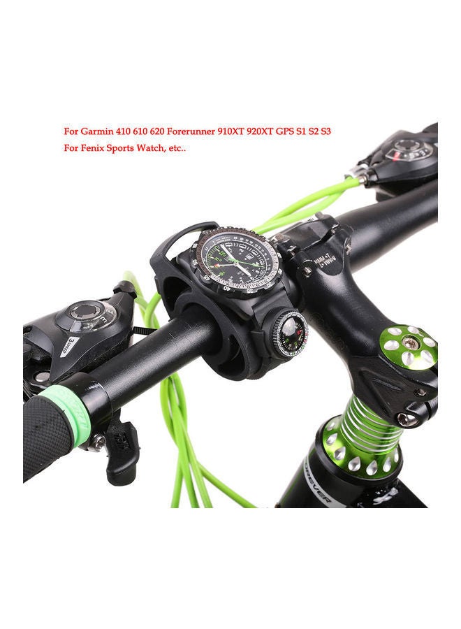 Bicycle Handlebar Silicone Mount Holder Kit