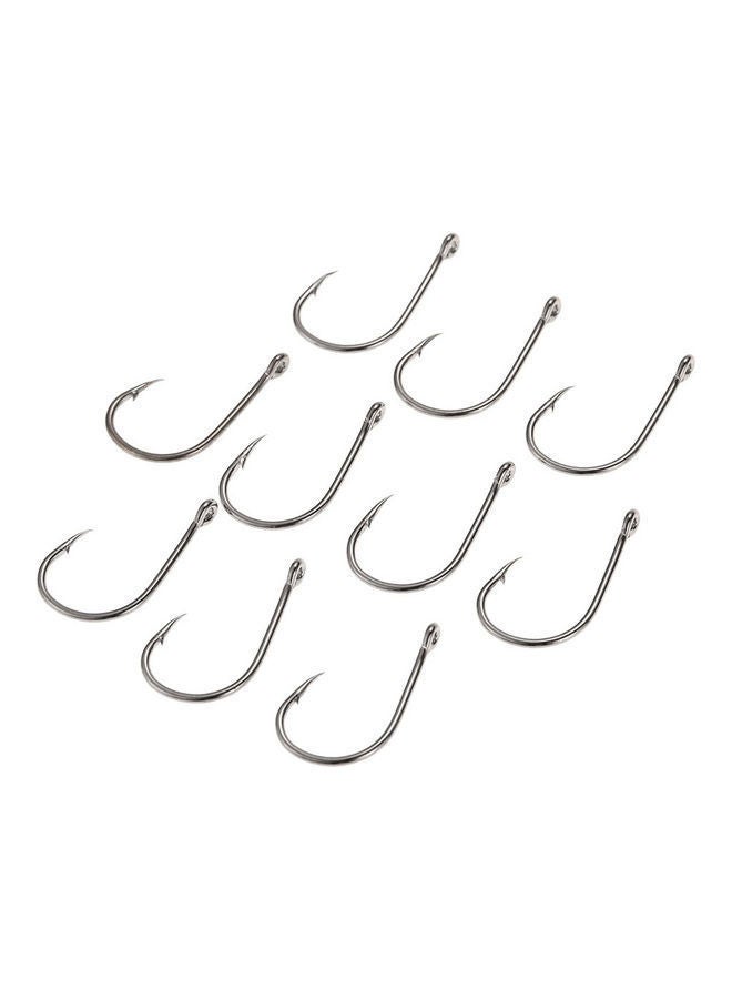 40-Piece Strong Stainless Steel Sharpened Jigging Fish Hooks