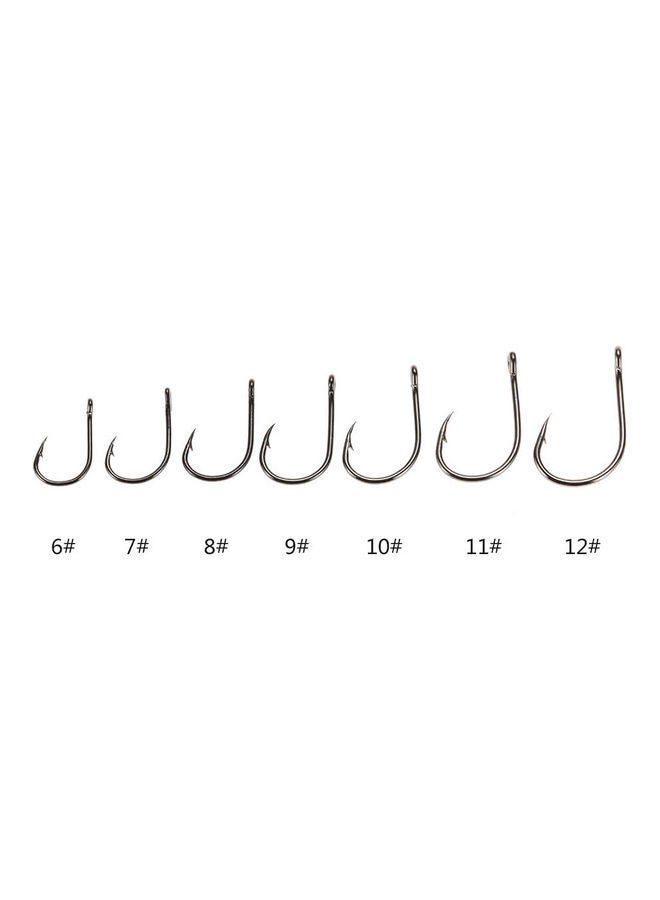 40-Piece Strong Stainless Steel Sharpened Jigging Fish Hooks