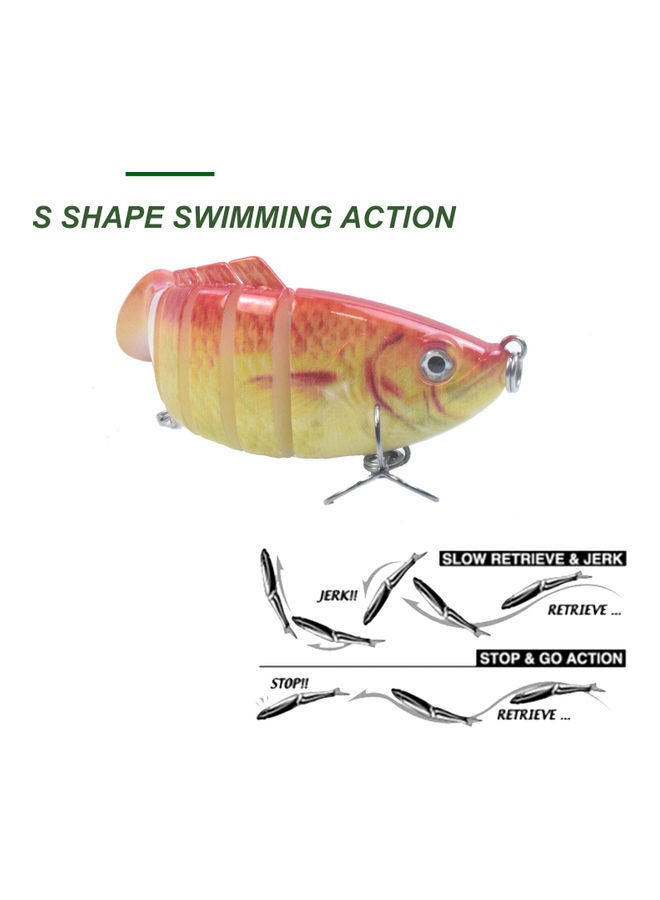 6-Segment Hard Body Lure 3.9inch