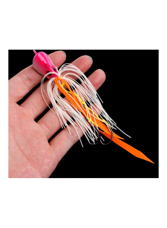 Glow in Dark Luminous Metal Head Jig Fishing Lure Bait Squid Hooks 45/65/85g 20 x 10 20cm