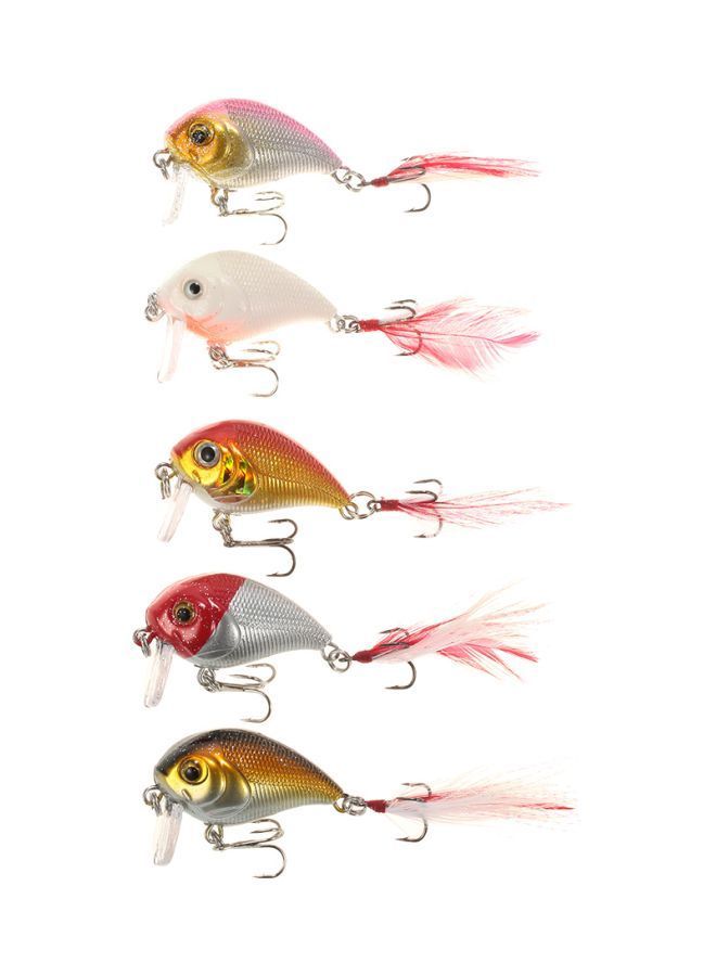 5-Piece Swimbait Trout Fishing Lure Set