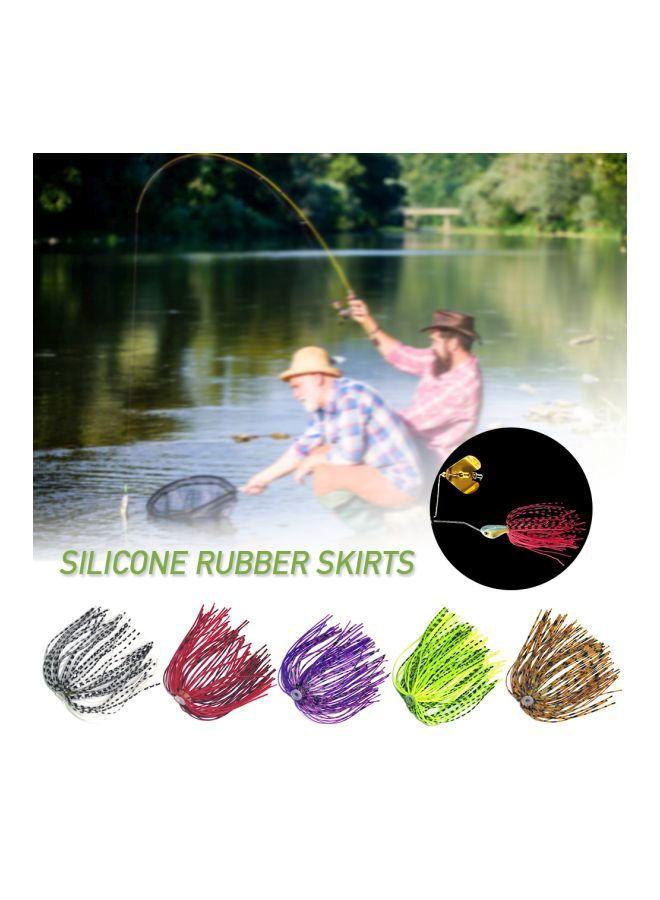 5-Piece Silicone Fishing Lure 13centimeter