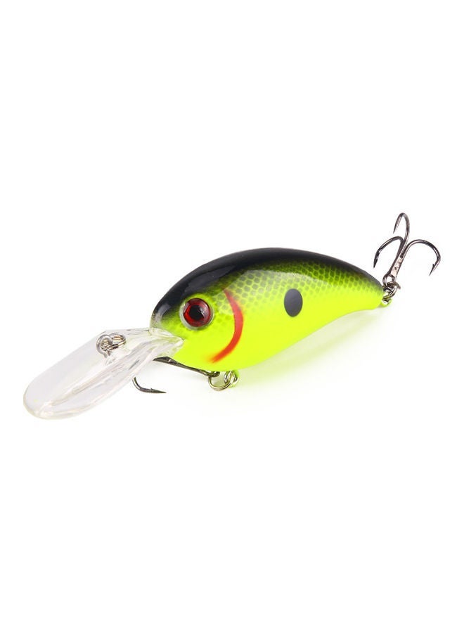 1Pc Crank 3D Eyes Fishing Lure Hard Bait Bass Crankbait Sharp Fish Hook Tackle 20 x 10 20cm