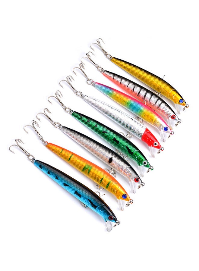 8-Piece Bait Fishing Lures - 9.5 cm 9.5cm