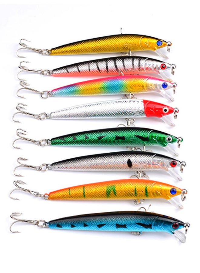 8-Piece Bait Fishing Lures - 9.5 cm 9.5cm