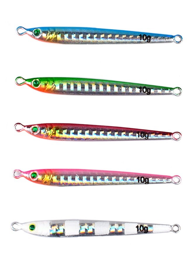 5-Piece Luya Fishing Lure Bait - 7 cm 7cm