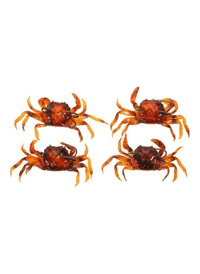 4-Piece Soft Fishing Crab Lures