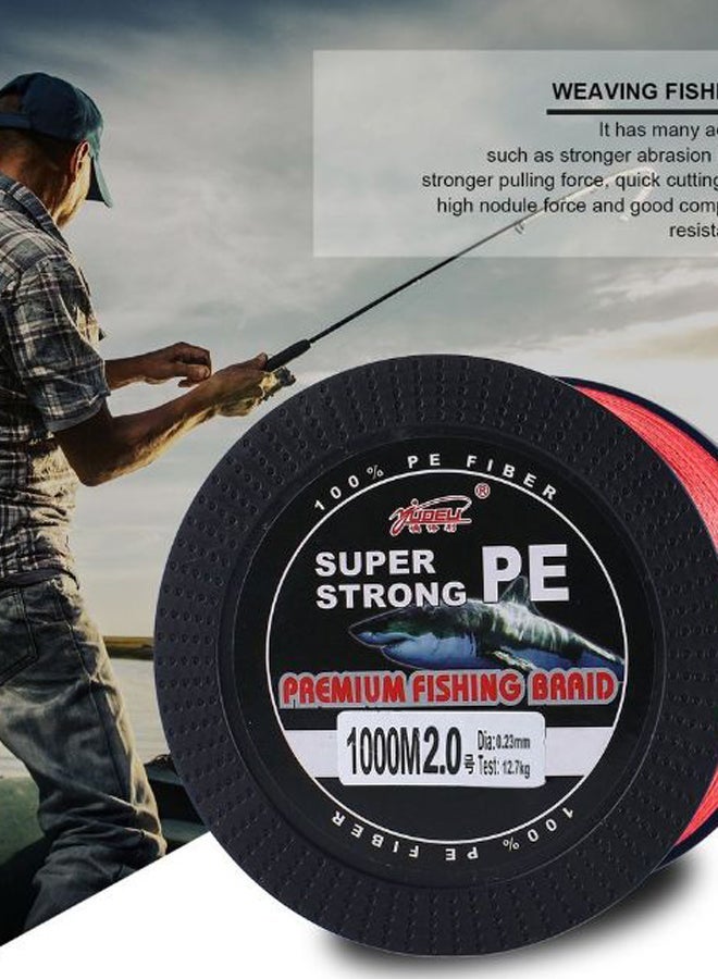 Super Strong 4-Strands Fishing Line 1000meter