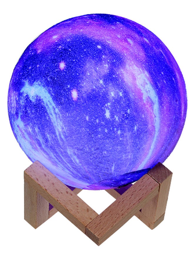 3D Printing Star Moon Shaped LED Table Night Light With Base