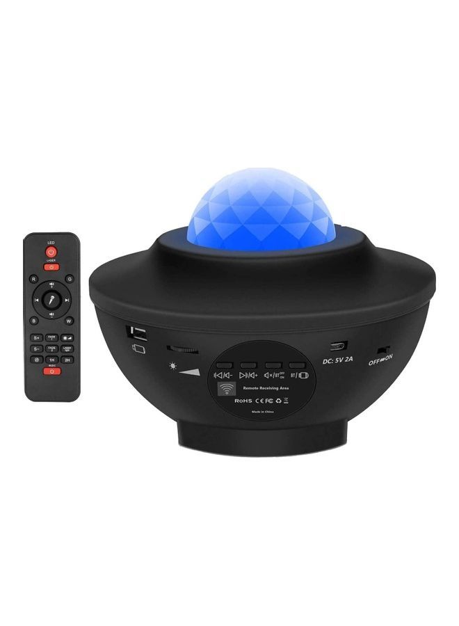 Bluetooth Music Starry Projection Lamp With Remote