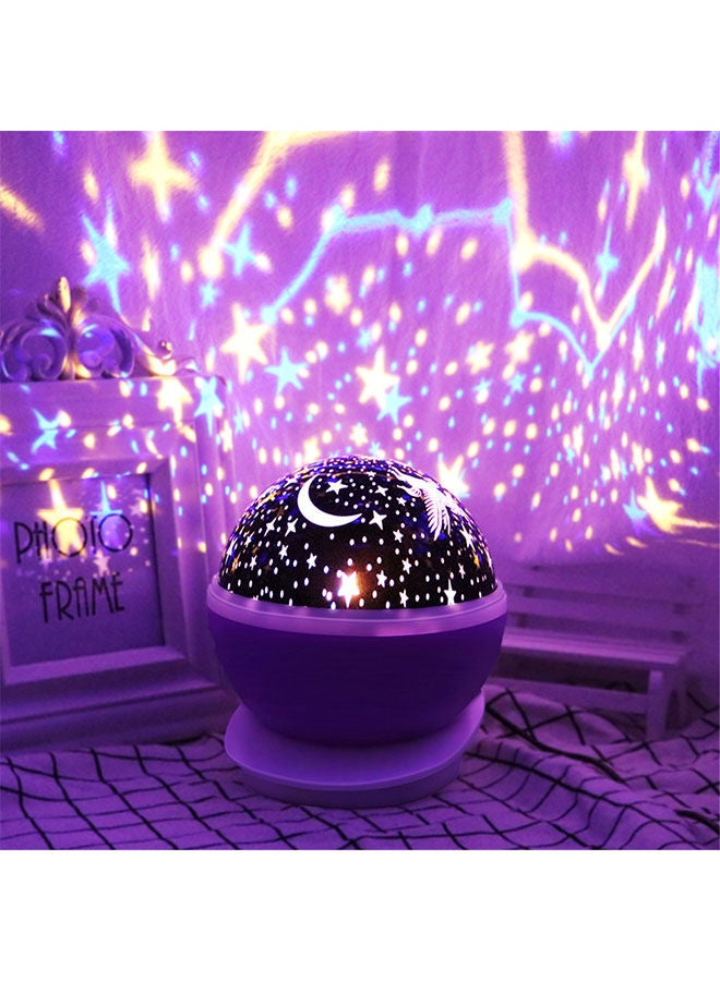 LED Auto-Rotating Star-Sky Projector Light