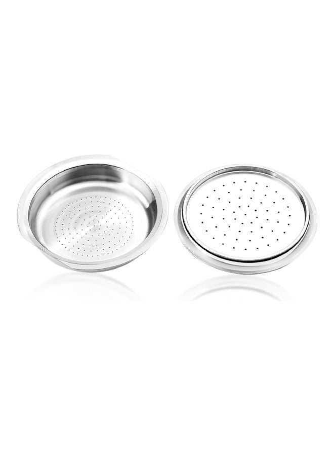 Stainless Steel Coffee Capsule Silver