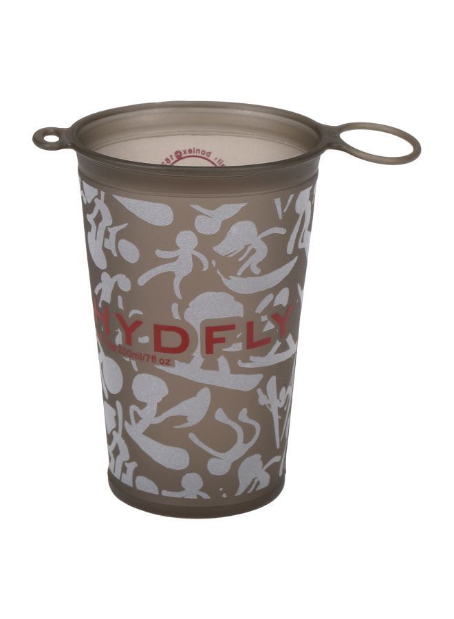 2-Piece Foldable Soft Cup Set Coffee 200ml