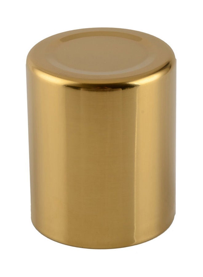 Single Wall Drinking Cup Gold 8.2 x 10cm